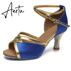 Aiertu new brand girls women's  ballroom tango salsa latin dance shoes  5cm and 7cm heel free shipping Aiertu