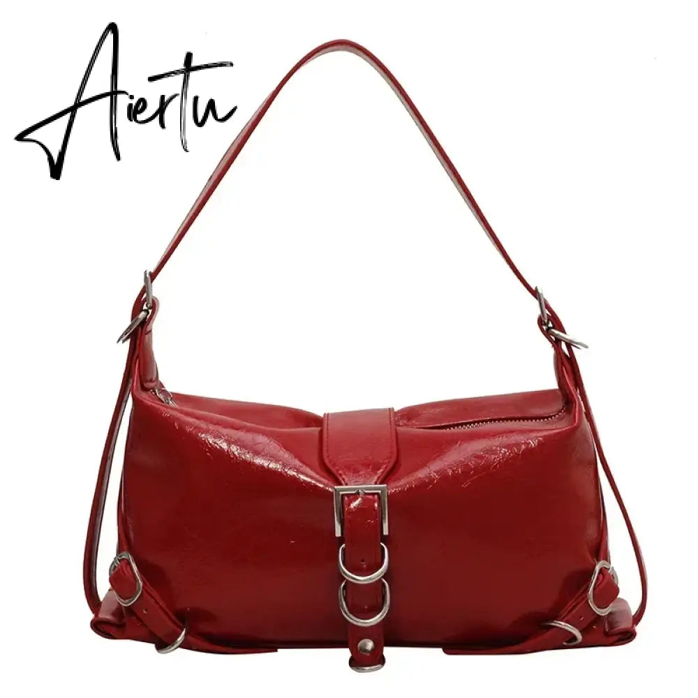 High Quality Women's Bags Autumn New Fashion Simplicity High-capacity  Advanced Sense Shoulder Bag Solid Versatile Handbag Aiertu