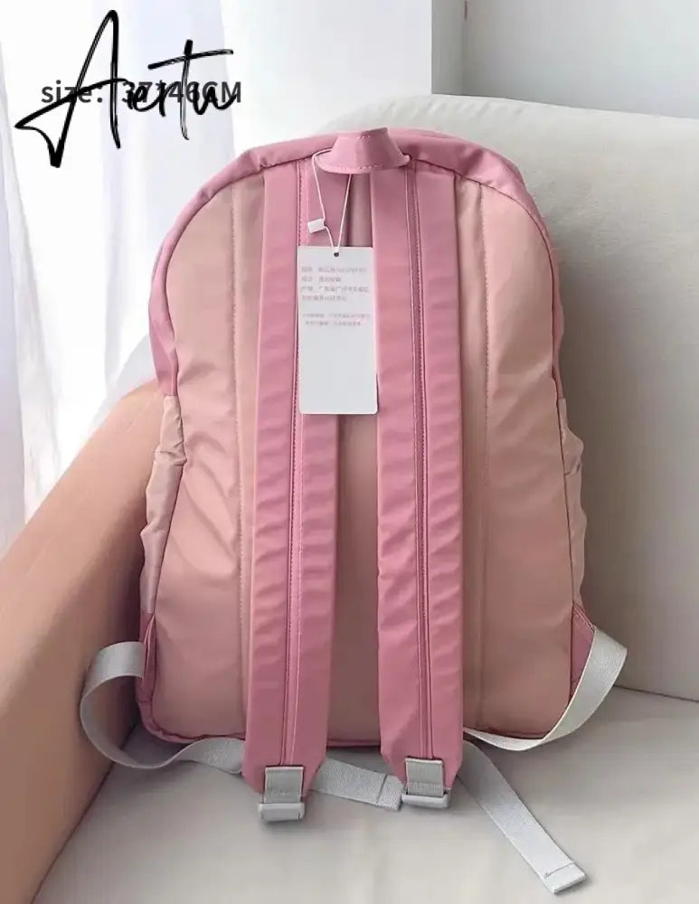 New Fashion Women Backpack Y2k Niche Ins Bowknot Backpack for Women Harajuku Girls Knotted Design Girls School Backpack Aiertu