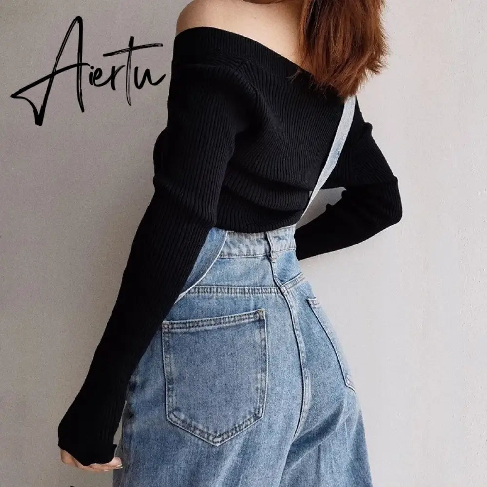 Vintage Denim Overalls for Women Baggy Jeans Spring Summer Casual Jumpsuits High Waist Straight Trousers Cargo Pants Female Aiertu