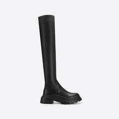 Women British Style Over-The-Knee Thick-Soled Boots mysite